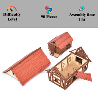 A Frame Medieval House - DIY Cruck & Cow Shed