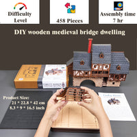 Bridge Dwelling – DIY 3D Puzzle – Fantasy Terrain