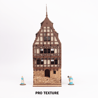 Row House: Creaky Timbers -DIY 3D Wooden Puzzle