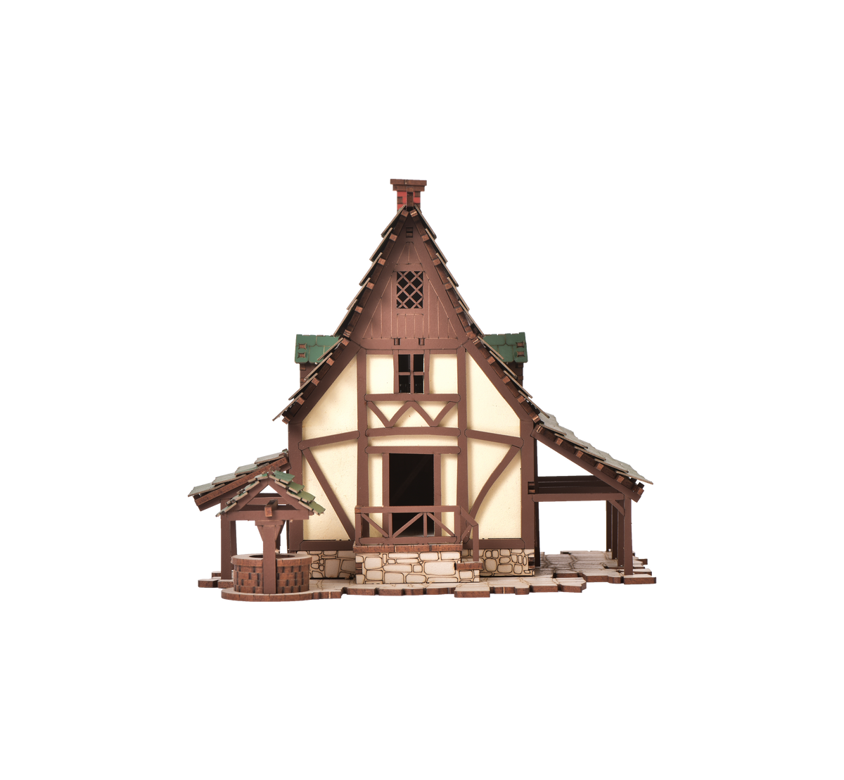 Green Gables – Medieval Peasant Dwelling – 28mm Scale Models