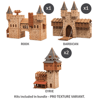 Starter Pack - Medieval Castle Bundle - I BUILT IT Miniatures