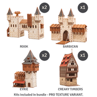 The Keep - Medieval Castle Bundle - I BUILT IT Miniatures