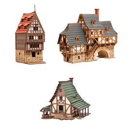 Miniatures Auhagen 15201 - Petit village miniature - kit de base 1