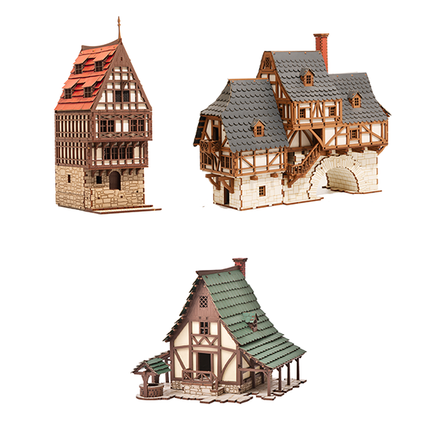 All Town Bundle - I BUILT IT Miniatures