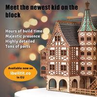 TAVERN  Wooden 3D Puzzle Miniature Kit