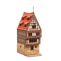 Row House: Creaky Timbers -DIY 3D Wooden Puzzle