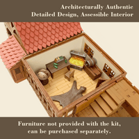 Guild House – Medieval Guild house – 28mm Scale Model Kit - Medieval European