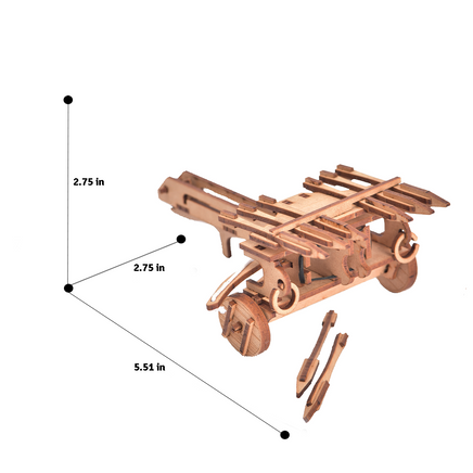 I BUILT IT - Scorpion - Dimensions - Ballistae Medieval Siege weapon - Mechanical Model kit - Siege engines - DIY Kits - educational toys