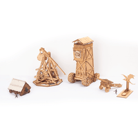 Medieval Siege Weapons - Mechanical Wooden Model Kits - DIY - 3D Puzzle