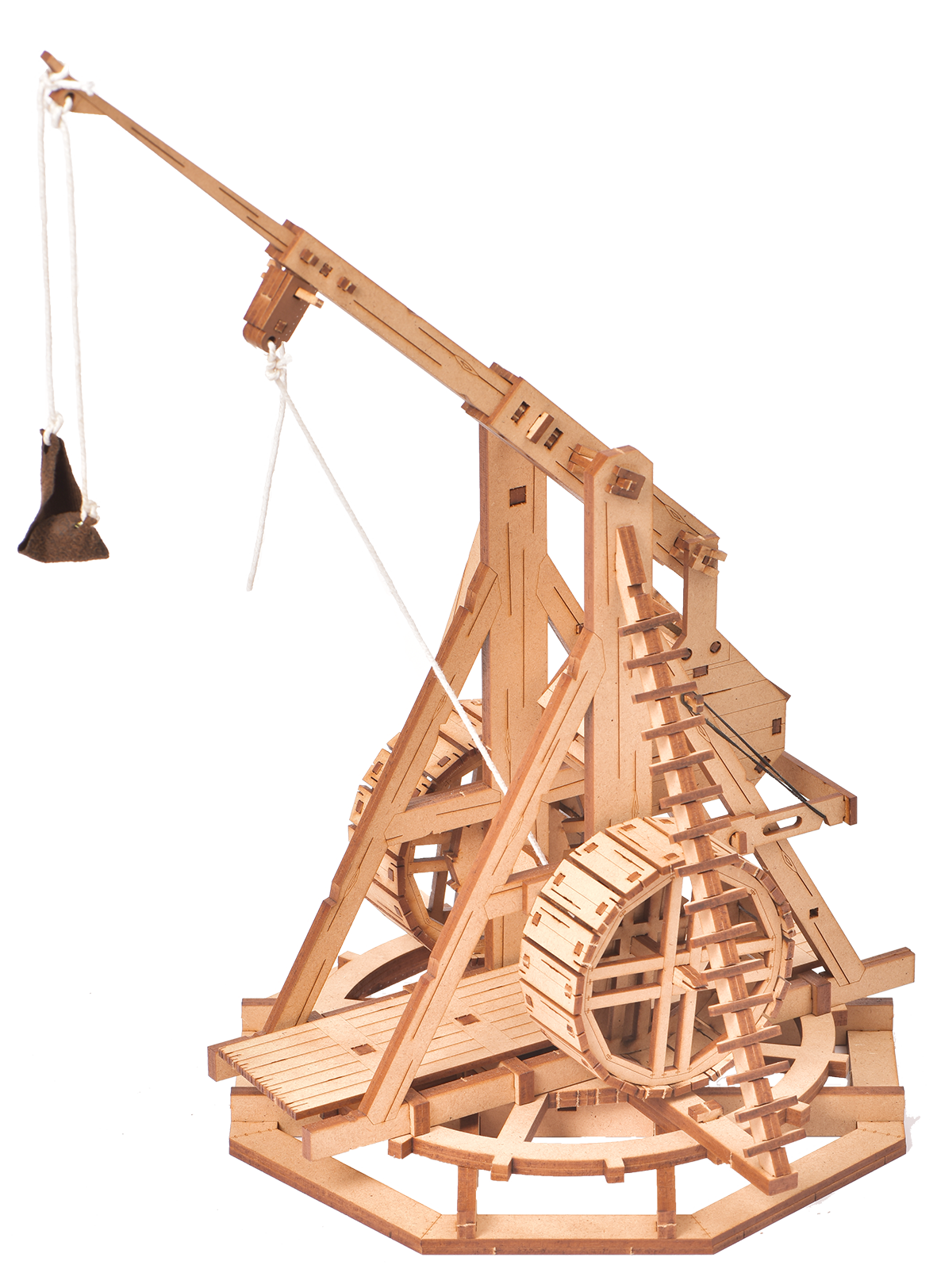 Spring Loaded Trebuchet Medieval Trebuchet Blueprints